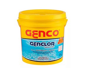 Genclor Genco Cloro 10kg Granulado Estabilizado