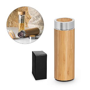 Garrafa térmica com infusor