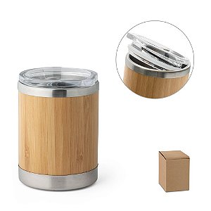 Copo de bambu térmico