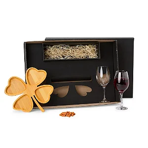 Kit Petisco E Vinho - 3 Pçs