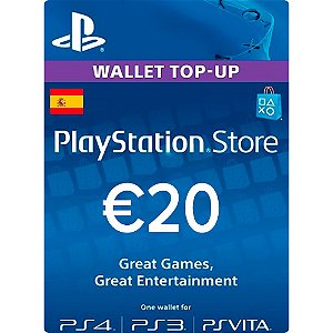 CARTÃO PSN €20- PLAYSTATION NETWORK CARD - GERMAN - GCM Games