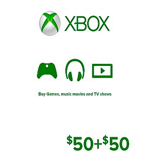 MICROSOFT GIFT CARD $100 DÓLARES - USA