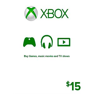 MICROSOFT GIFT CARD $15 DÓLARES - USA