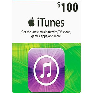 ITUNES GIFT CARD $100