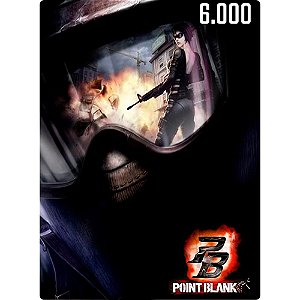 POINT BLANK - CARTÃO PB DE 6.000 CASH