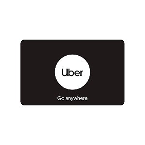 CARTÃO PRÉ-PAGO UBER R$ 70 REAIS