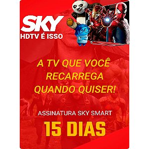 ASSINATURA SKY SMART 15 DIAS