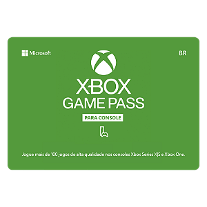 Cartão Xbox Game Pass 3 Meses