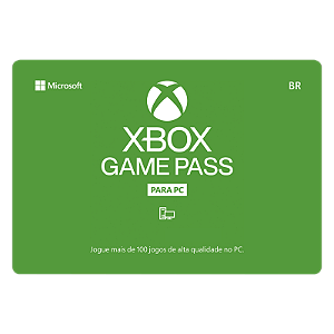 Cartão Xbox Game Pass 3 Meses (PC)