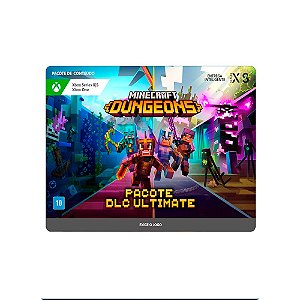 Minecraft Dungeons Ult DLC Bundle DDP BRL 74,95