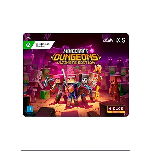 Minecraft Dungeons Ult Ed DDP BRL 147,45 - GCM Games - Gift Card