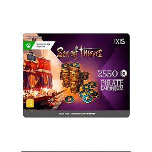 Sea of Thieves Captain 2550 Coins DDP BRL 129,95