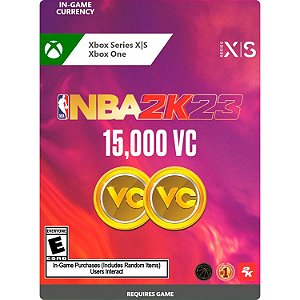 Giftcard Xbox NBA 2K23 - 15000 VC