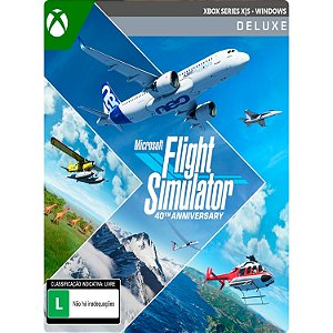 Giftcard Xbox Flight Sim 40 Anniv Premium Deluxe
