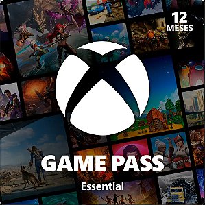 Cartão Xbox Game Essential 12 Meses