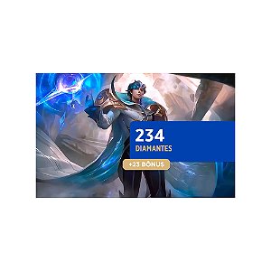 Mobile Legends - 234 Diamantes + 23 Bônus