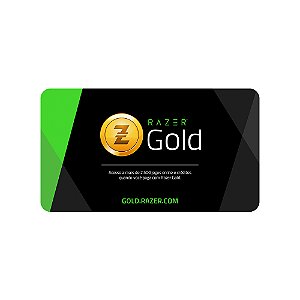 CARTÃO RAZER GOLD R$ 500 REAIS