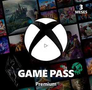 Cartão Game Pass Premium 3 Meses