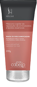 Máscara Capilar para Pontas Duplas Simple Hair 200ml