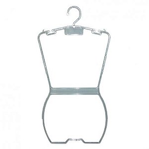 Cabide Colan / Silhueta Infantil Transparente