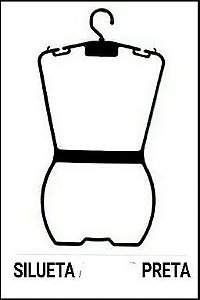 Cabide Colan / Silhueta Infantil