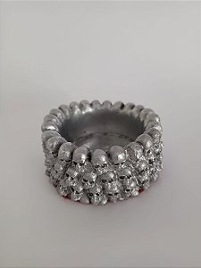Recipiente de caveira. Em resina
