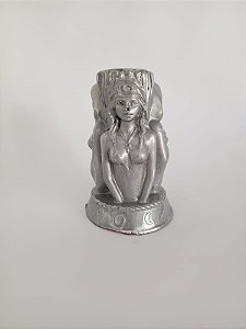 Porta vela tríplice