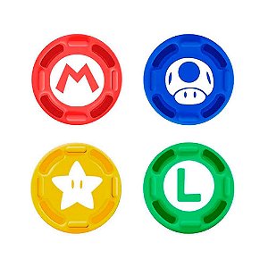 4 Thumbstick Mario Para Nintendo Switch