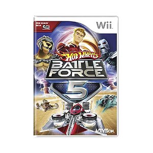 Hot Wheels Battle Force 5 - Wii Mídia Física