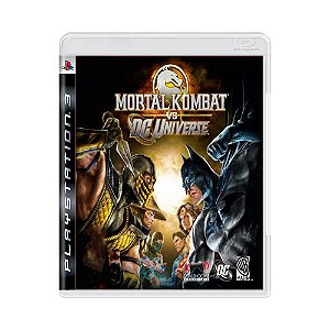 Mortal Kombat vs. DC Universe - PS3 Mídia Física