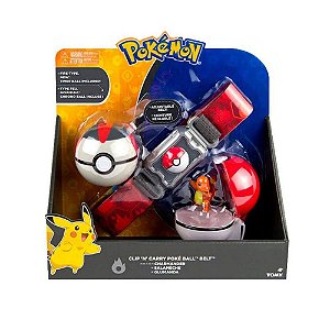 Cinto Com Pokebola Sunny Charmander