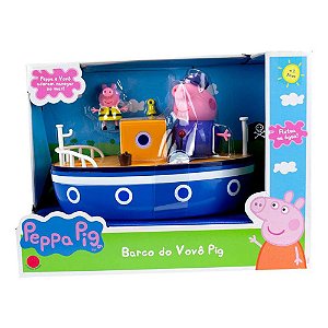 Barco do Vovô Pig Sunny Peppa Pig