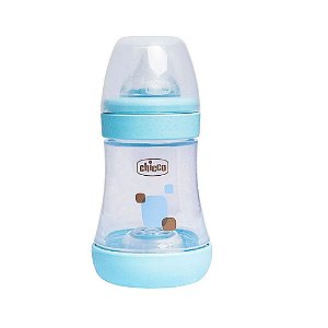 Mamadeira Perfect 5 150ml Chicco Azul 0m+ Recém Nascido