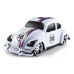 Carrinho Fusca Hobby Retrô Concept Car Brinquemix 30cm