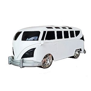 Carrinho Kombi Concept Car Brinquemix 30cm Branco