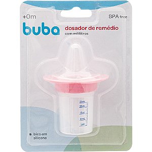 Dosador de Remédios Buba Rosa