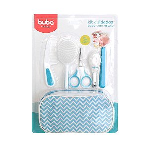 Kit Cuidados Baby Buba com Estojo Azul