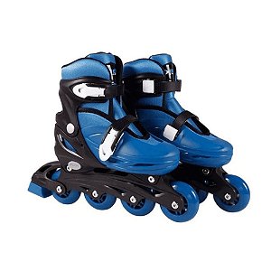 Patins Roller Radical Bel Sports Azul Tamanho P