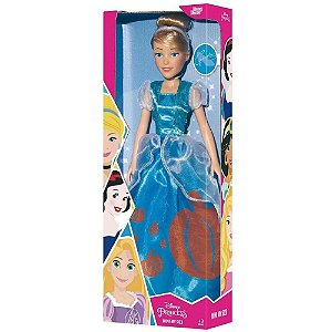 Boneca Mini My Size Princesas da Disney Baby Brink Cinderela 55cm