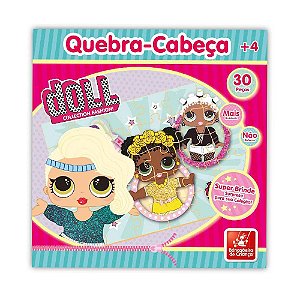 Quebra-Cabeça Doll   Brincadeira de Criança 30 peças