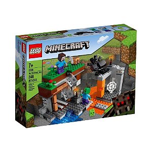 Lego Minecraft A Mina Abandonada 248 peças 21166