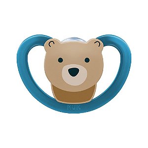 Chupeta Space 0 a 6 Meses Nuk Urso Azul