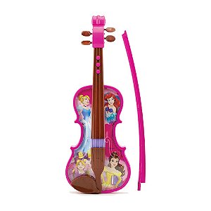 Violino Princesas Da Disney Toyng Rosa