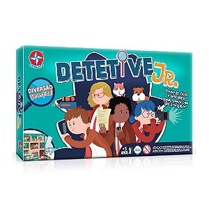 Jogo De Tabuleiro Detetive Jr Estrela