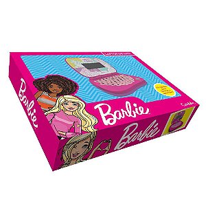 Laptop Musical Infantil Barbie Bilingue Candide Rosa