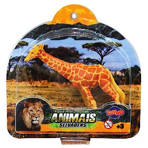 Brinquedo em Miniatura Animais Selvagens Toyng Girafa