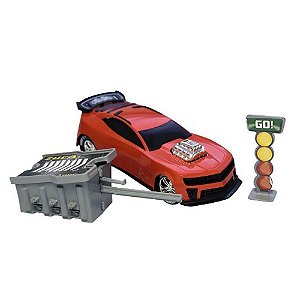 Brinquedo Infantil Carro Nitro Dragster Zuca Toys Vermelho