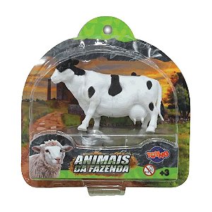 Brinquedo em Miniatura Toyng Animais da Fazenda Vaca