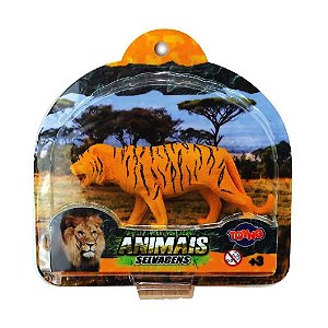 Brinquedo em Miniatura Animais Selvagens Toyng Tigre