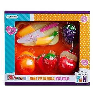 Creative Fun Mini Feirinha Frutas Multikids